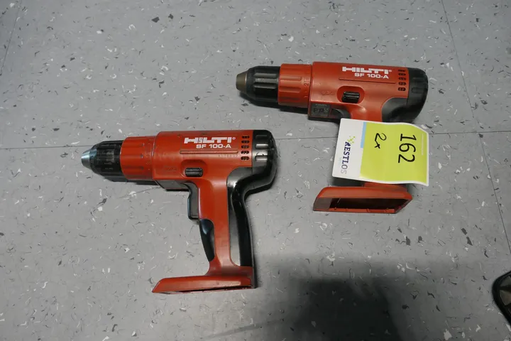 2x Hilti - Bohrer, ohne Akku Typ: SF 100-A